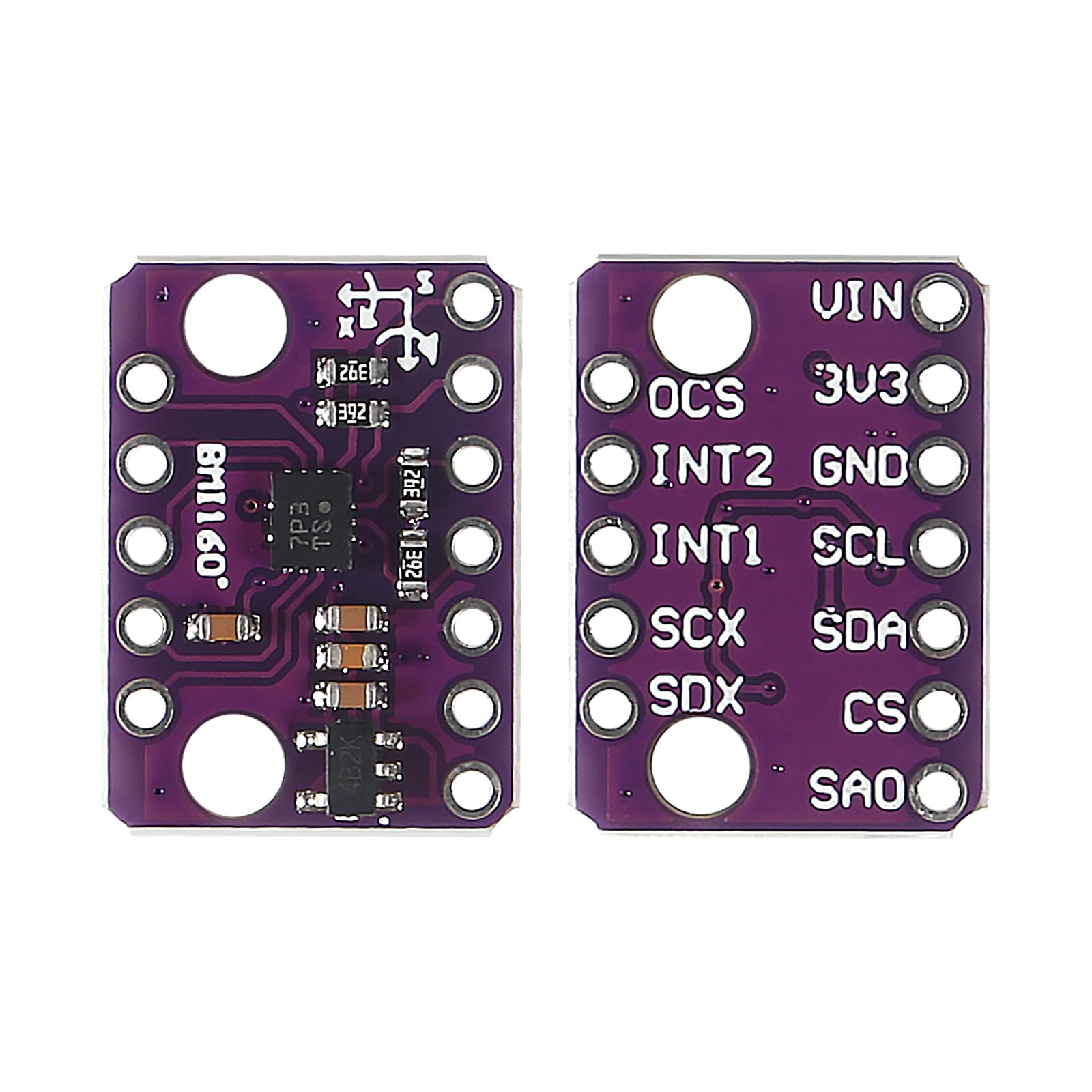 Módulo de sensor de acelerómetro de gravedad giroscópico de velocidad de 6 ejes BMI160 - Image 2